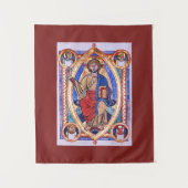 キリスト教の宗教芸術キリスト陛下 タペストリー (正面)