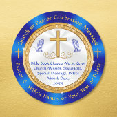 キリスト教の封筒用シール、好意などのシール ラウンドシール