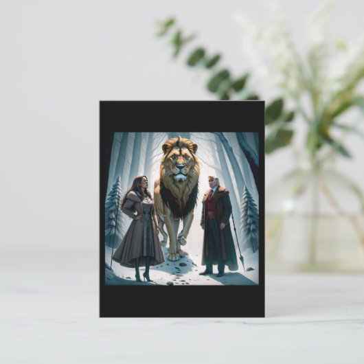 キリスト教の小説の政治人気がある的パロディ ポストカード (スタンド正面)