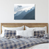 キリスト教の希望に喜び感動的る キャンバスプリント (インサイチュ (寝室))