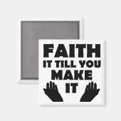 キリスト教の引用文ことわざ マグネット (正面/裏面)