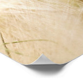 キリスト教の引用文に溶け込むように神は創造しなかった ポスター (角)