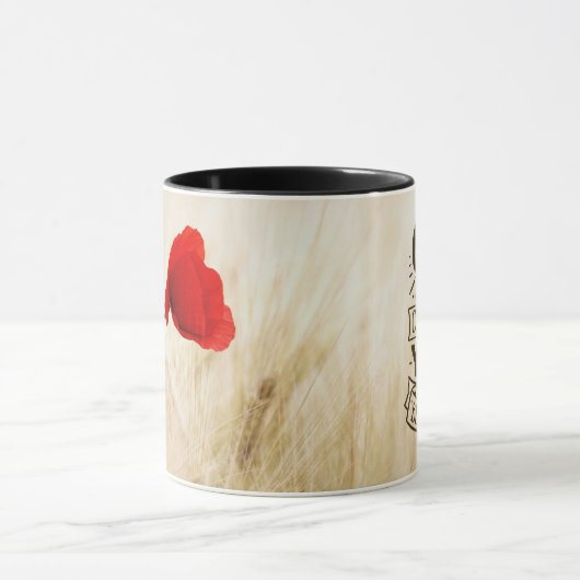 キリスト教の引用文に溶け込むように神は創造しなかった マグカップ (中央)