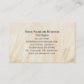 キリスト教の引用文に溶け込むように神は創造しなかった 名刺 (裏面)