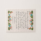 キリスト教の引用文の芸術- 1 Corinthiansの9:24 - 25 ジグソーパズル (横)