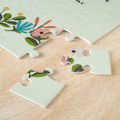 キリスト教の引用文の芸術- Hoseaの6:3 ジグソーパズル (側面)
