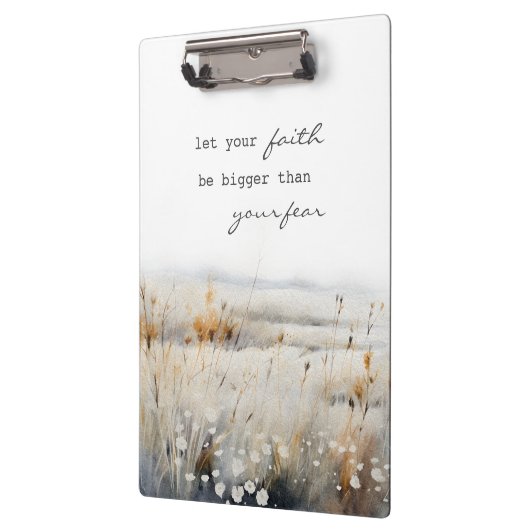 キリスト教の引用文を恐れるよりも信仰を大きくしなさい クリップボード (左)