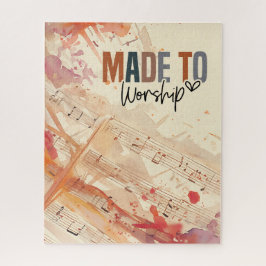 キリスト教の引用文を感動的崇拝する ジグソーパズル