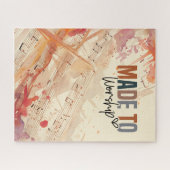 キリスト教の引用文を感動的崇拝する ジグソーパズル (横)