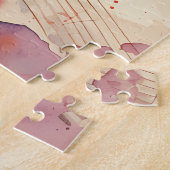 キリスト教の引用文を感動的崇拝する ジグソーパズル (側面)