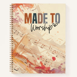 キリスト教の引用文を感動的崇拝する ノートブック
