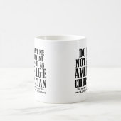 キリスト教の引用 コーヒーマグカップ (中央)
