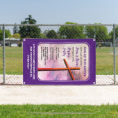 キリスト教の復活祭イエス様が復活 横断幕 (インサイチュ)