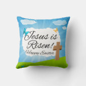 キリスト教の復活祭、イエスは復活した クッション (裏面)