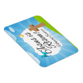 キリスト教の復活祭、イエスは復活した マグネット (右側)