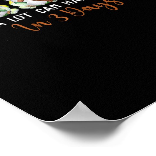 キリスト教の復活祭Gnで多くのことを起こすことができる3日 ポスター (角)