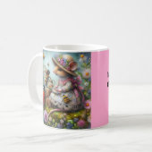 キリスト教の愛コリントのお洒落聖句 コーヒーマグカップ (正面左)