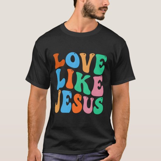 キリスト教の愛 Tシャツ (正面)