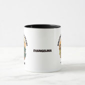 キリスト教の感謝してい歌と賛美の教会の合唱団 マグカップ (中央)