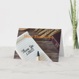 キリスト教の感謝状 シーズンカード