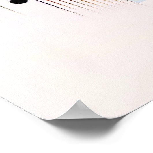 キリスト教の抽象芸術を横断するポスター ポスター (角)