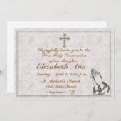 キリスト教の招待状 招待状 (正面/裏面)