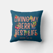 キリスト教の果実の豊かな生活 クッション (裏面)