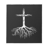 キリスト教の根イエスへの信仰キリストの根 ノートパッド (正面)