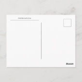 キリスト教の正教会の十字架を背負ったキリスト ポストカード (裏面)