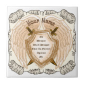 キリスト教の武器は名前をカスタムするを得ない タイル (正面)