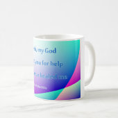 キリスト教の治療のギフトのマグ コーヒーマグカップ (正面右)