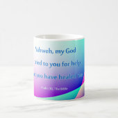 キリスト教の治療のギフトのマグ コーヒーマグカップ (中央)