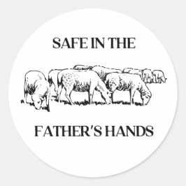 キリスト教の父の信仰聖書を安全に守る ラウンドシール