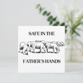 キリスト教の父の信仰聖書を安全に守る 招待状 (スタンド正面)