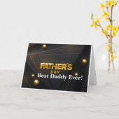 キリスト教の父の日のカード – 信仰の遺産 カード (黄色い花)