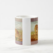 キリスト教の獅子聖句 コーヒーマグカップ (中央)