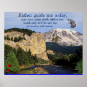 キリスト教の祈りの言葉ポスター ポスター (正面)