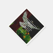 キリスト教の祈りの言葉心地よい詩篇10:17-18聖書 スタンダードカクテルナプキン (角)