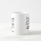 キリスト教の祈友達にとって聖徒最高の者 コーヒーマグカップ (中央)