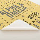 キリスト教の神の名モダン前シンプル シェルパブランケット (3/4)