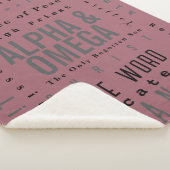 キリスト教の神の名モダン前シンプル シェルパブランケット (3/4)