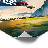 キリスト教の神への信仰によって掲げられた子供部屋ウォールアート ポスター (角)