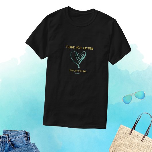 キリスト教の神への信仰を啓示 Tシャツ