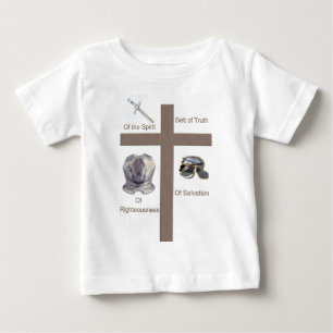 キリスト教の神像の全武具 ベビーTシャツ