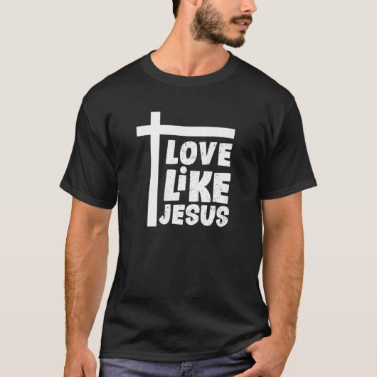 キリスト教の神様クリスチャン女性のような愛 Tシャツ (正面)