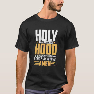 キリスト教の私とホッ祈ドで神聖な Tシャツ