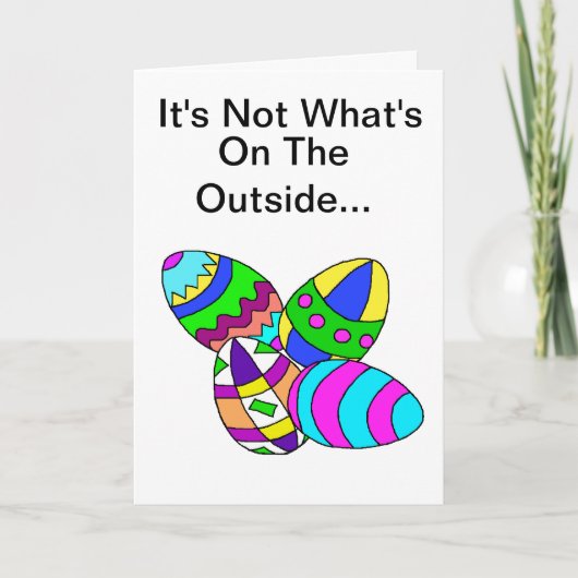 キリスト教の精神のイースターカードは   それをカスタマイズ! シーズンカード (正面)