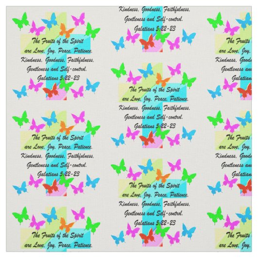 キリスト教の精神の実 ファブリック (見本)