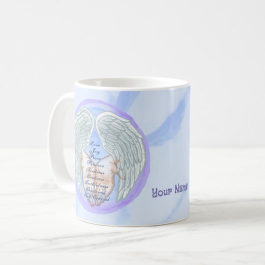 キリスト教の精神の果実 コーヒーマグカップ (正面左)