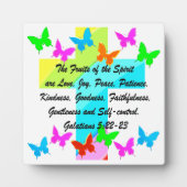 キリスト教の精神の果実 フォトプラーク (正面)